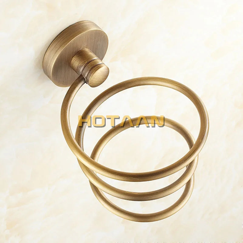 . 1pc Solid & Anti-rust brass Hair dryer holder Hair dryer rack stand rack shelf YT-8205