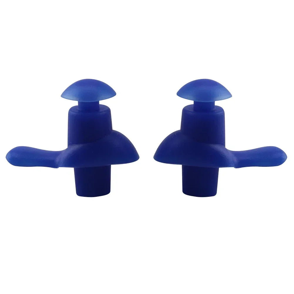 1 Pair Waterproof Soft Earplugs Silicone Portable Ear Plugs Swimming Accessories Durable Earplugs Classic Delicate Texture